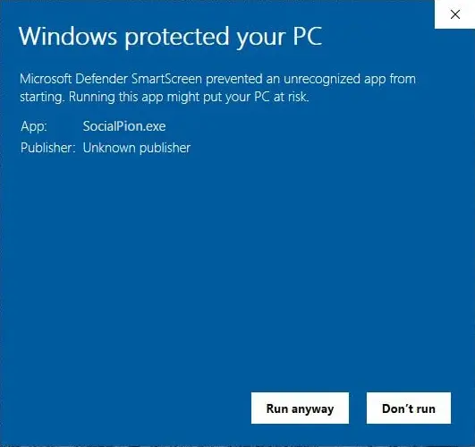 16-Windows protected your PC 16 Windows Protected Your Pc