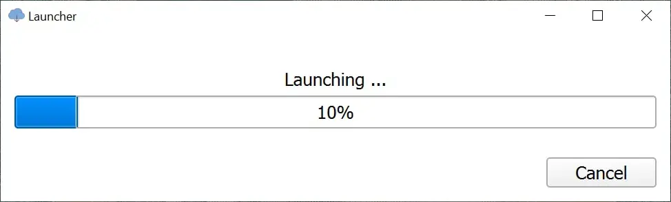 5-Launching… bị treo % 5 Launching… Bị Treo %