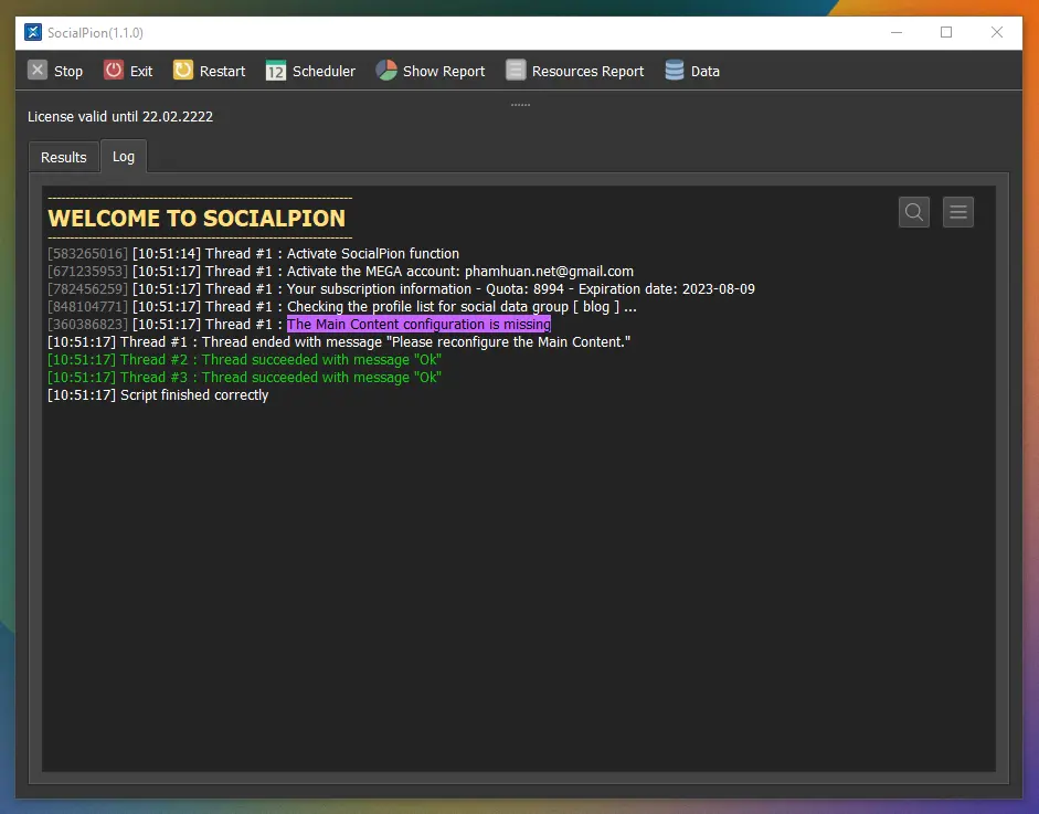 5-The Main Content configuration is missing 5 The Main Content Configuration Is Missing