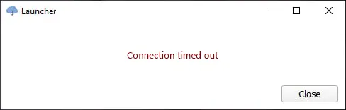6-Connection timed out 6 Connection Timed Out